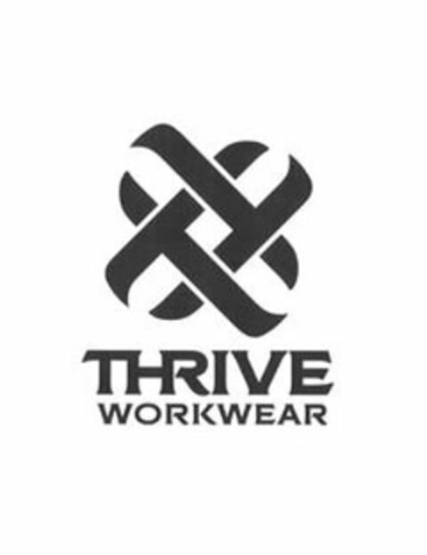 TTTT THRIVE WORKWEAR Logo (USPTO, 25.11.2014)