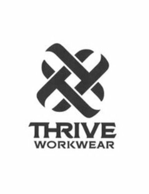 TTTT THRIVE WORKWEAR Logo (USPTO, 11/25/2014)