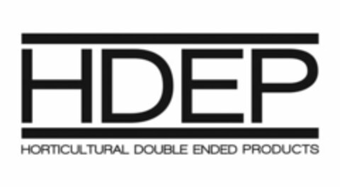 HDEP HORTICULTURAL DOUBLE ENDED PRODUCTS Logo (USPTO, 07/01/2015)