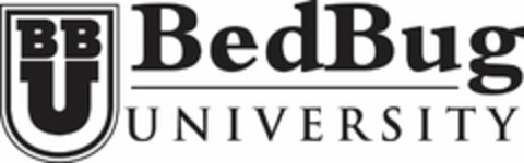 BBU BEDBUG UNIVERSITY Logo (USPTO, 09.11.2015)