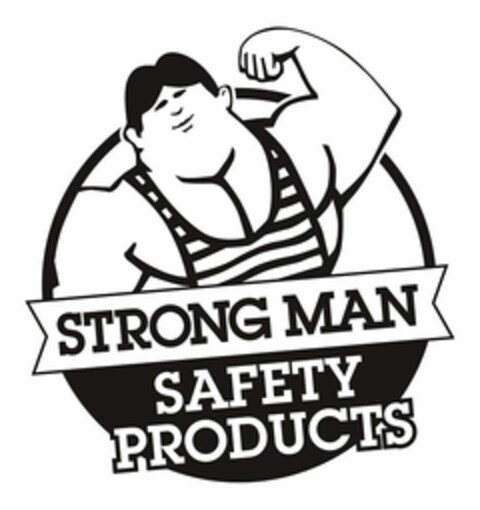 STRONG MAN SAFETY PRODUCTS Logo (USPTO, 03.12.2015)