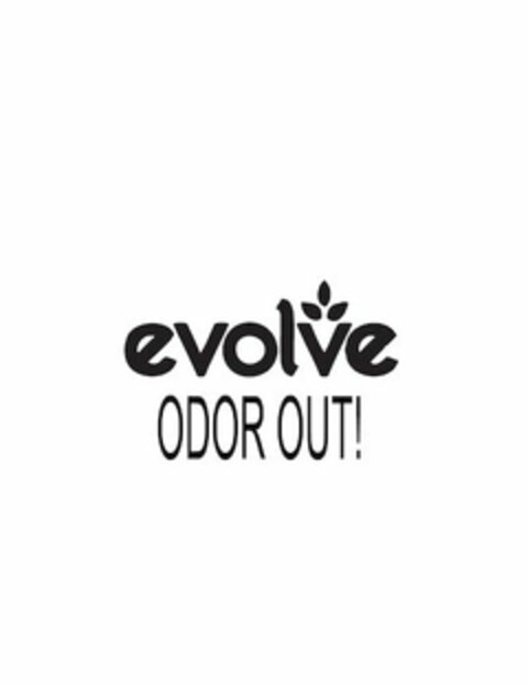 EVOLVE ODOR OUT! Logo (USPTO, 12/28/2015)