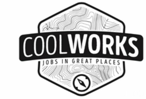 COOL WORKS JOBS IN GREAT PLACES Logo (USPTO, 13.04.2016)