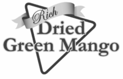 RICH DRIED GREEN MANGO Logo (USPTO, 26.08.2016)