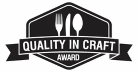 QUALITY IN CRAFT AWARD Logo (USPTO, 09/27/2016)