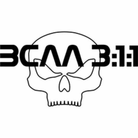 BCAA 3:1:1 Logo (USPTO, 16.11.2016)