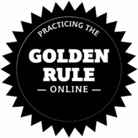 PRACTICING THE GOLDEN RULE ONLINE Logo (USPTO, 02/14/2017)