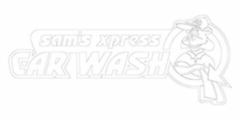 SX SAM'S XPRESS CAR WASH Logo (USPTO, 21.02.2017)