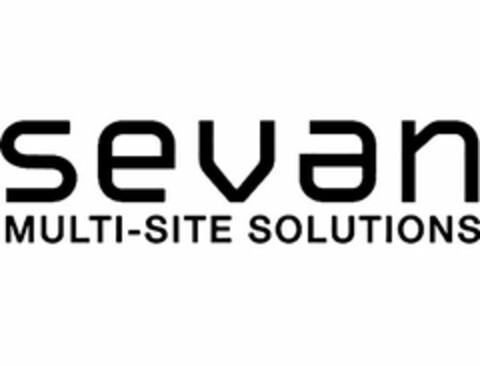 SEVAN MULTI-SITE SOLUTIONS Logo (USPTO, 10/18/2017)