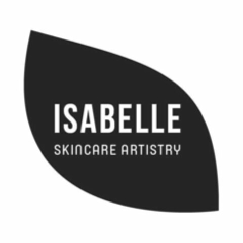 ISABELLE SKINCARE ARTISTRY Logo (USPTO, 08.02.2018)