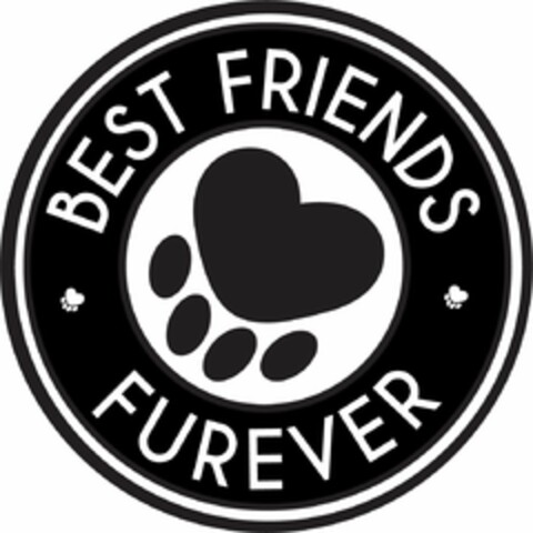 BEST FRIENDS FUREVER Logo (USPTO, 13.03.2018)