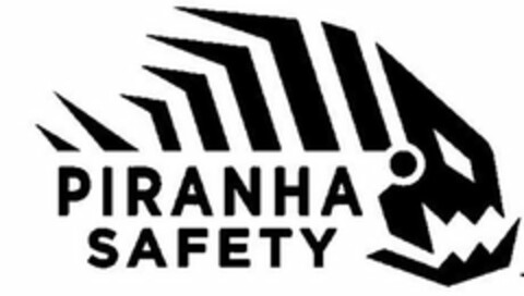 PIRANHA SAFETY Logo (USPTO, 03/19/2018)