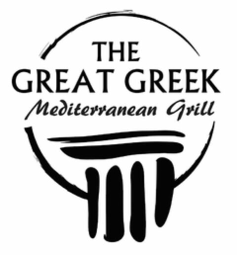 THE GREAT GREEK MEDITERRANEAN GRILL Logo (USPTO, 04.05.2018)