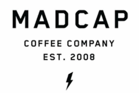 MADCAP COFFEE COMPANY ESTABLISHED TWO THOUSAND EIGHT Logo (USPTO, 06/16/2018)