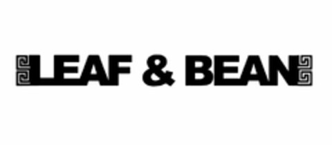 LEAF & BEAN Logo (USPTO, 27.08.2018)