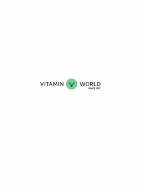 VITAMIN V WORLD SINCE 1977 Logo (USPTO, 09/18/2018)