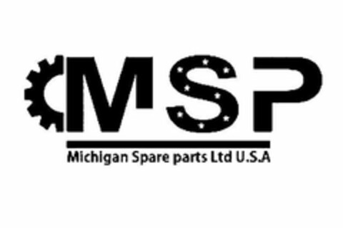 MSP MICHIGAN SPARE PARTS LTD U.S.A. Logo (USPTO, 08.02.2019)