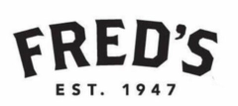 FRED'S EST 1947 Logo (USPTO, 29.03.2019)