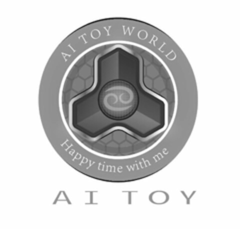 AI TOY WORLD HAPPY TIME WITH ME AI TOY Logo (USPTO, 08/02/2019)