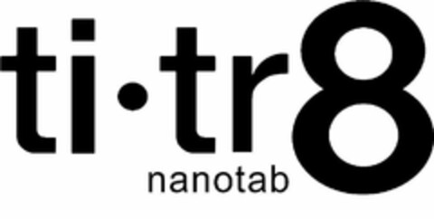 TI · TR8 NANOTAB Logo (USPTO, 07.08.2019)