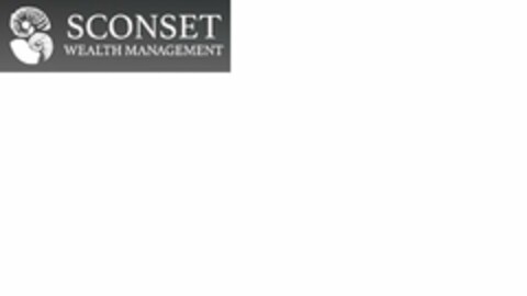 SCONSET WEALTH MANAGEMENT Logo (USPTO, 10/22/2019)