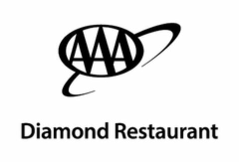 AAA DIAMOND RESTAURANT Logo (USPTO, 12/12/2019)