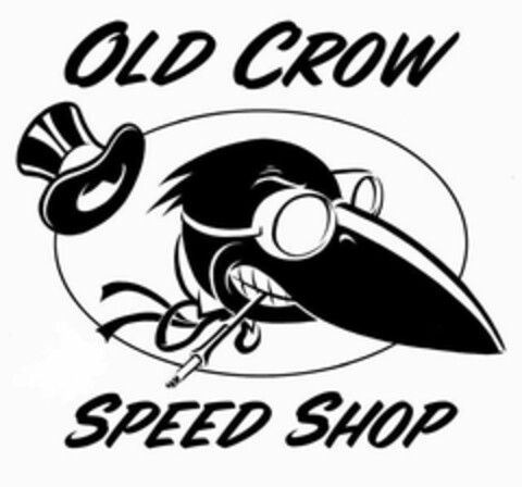 OLD CROW SPEED SHOP Logo (USPTO, 02/20/2020)