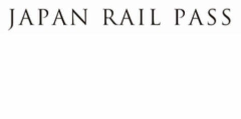 JAPAN RAIL PASS Logo (USPTO, 17.03.2020)