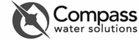 COMPASS WATER SOLUTIONS Logo (USPTO, 09.07.2020)