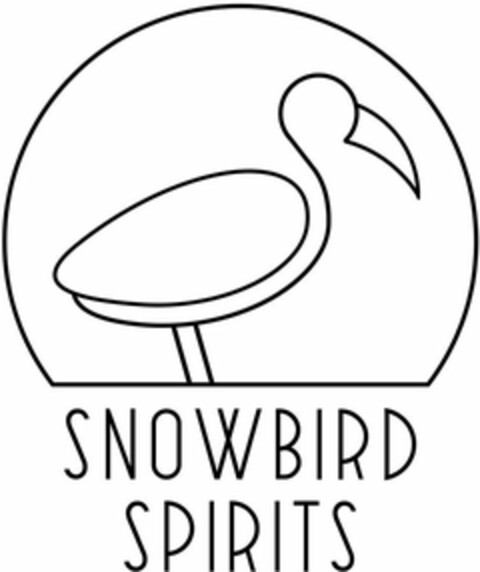 SNOWBIRD SPIRITS Logo (USPTO, 08/03/2020)