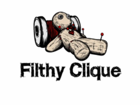 FILTHY CLIQUE Logo (USPTO, 19.08.2020)