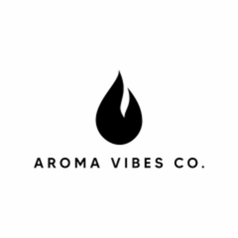 AROMA VIBES CO. Logo (USPTO, 04.09.2020)