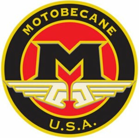 M MOTOBECANE U.S.A. Logo (USPTO, 31.01.2009)