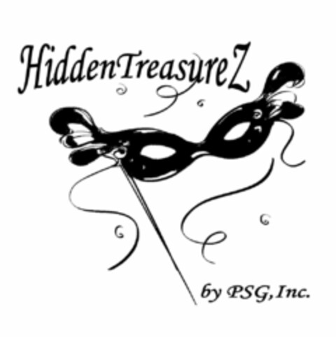 HIDDENTREASUREZ BY PSG,INC. Logo (USPTO, 25.06.2009)