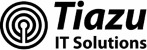 TIAZU IT SOLUTIONS Logo (USPTO, 07/15/2009)