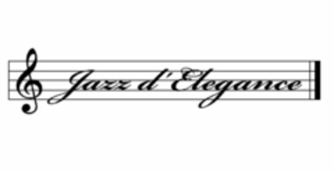 JAZZ D'ELEGANCE Logo (USPTO, 04.09.2009)