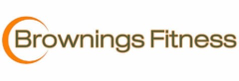 BROWNINGS FITNESS Logo (USPTO, 09/04/2009)