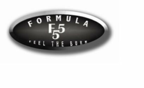 FORMULA F 55 FEEL THE BURN Logo (USPTO, 23.11.2009)