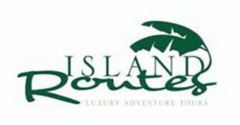 ISLAND ROUTES LUXURY ADVENTURE TOURS Logo (USPTO, 02/09/2010)