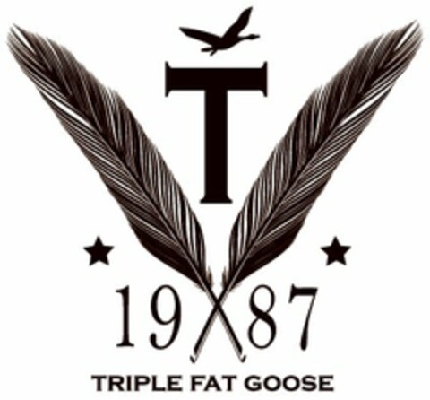 T TRIPLE FAT GOOSE 1987 Logo (USPTO, 07/08/2010)