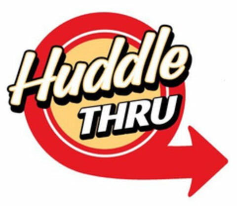 HUDDLE THRU Logo (USPTO, 10/19/2010)