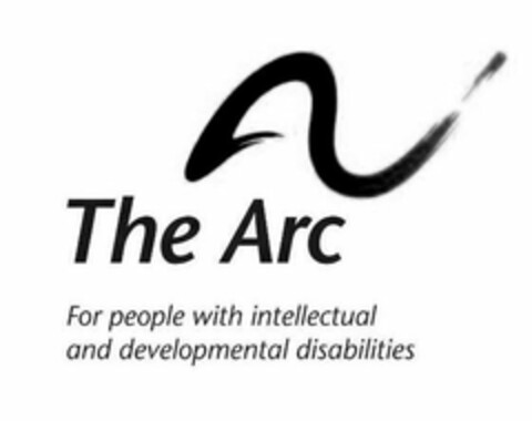 THE ARC FOR PEOPLE WITH INTELLECTUAL AND DEVELOPMENTAL DISABILITIES Logo (USPTO, 11/19/2010)