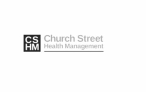 CSHM CHURCH STREET HEALTH MANAGEMENT Logo (USPTO, 01/10/2011)