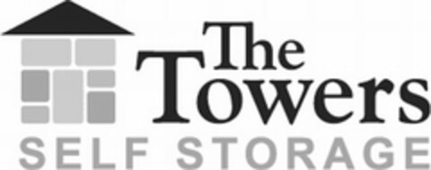 THE TOWERS SELF STORAGE Logo (USPTO, 06.04.2011)