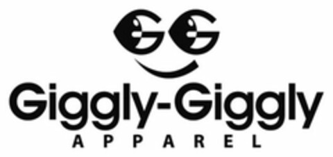 GG GIGGLY-GIGGLY APPAREL Logo (USPTO, 19.04.2011)