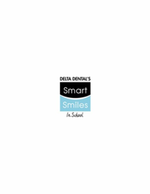 DELTA DENTAL'S SMART SMILES IN SCHOOL Logo (USPTO, 10.06.2011)