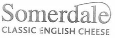 SOMERDALE CLASSIC ENGLISH CHEESE Logo (USPTO, 07/22/2011)