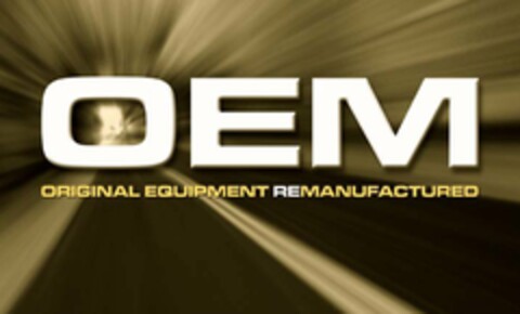 OEM ORIGINAL EQUIPMENT REMANUFACTURED Logo (USPTO, 22.09.2011)