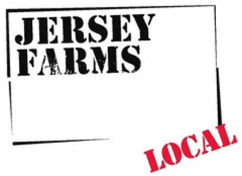 JERSEY FARMS LOCAL Logo (USPTO, 29.09.2011)