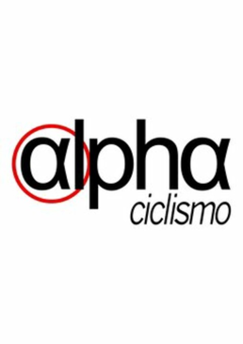 ALPHA CICLISMO Logo (USPTO, 28.02.2012)